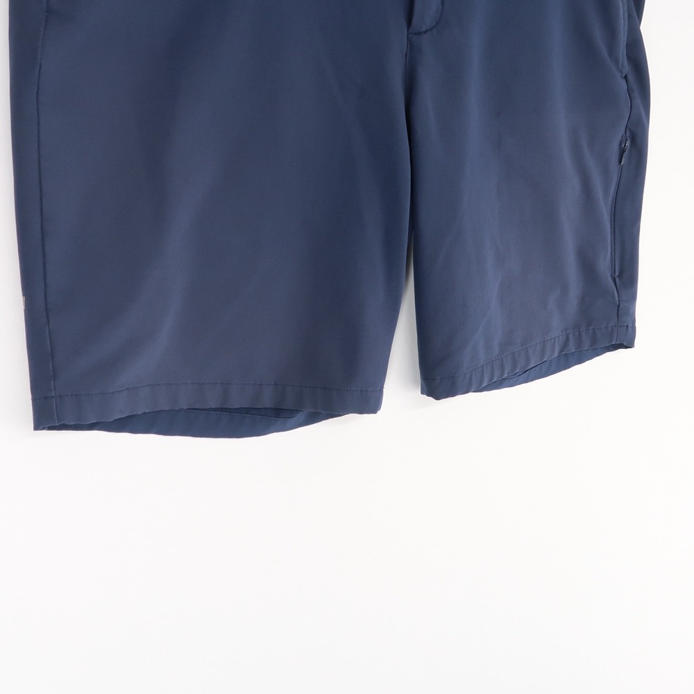 Mack Weldon Radius Flex Shorts Mens XL Navy Blue Zipper Pockets - Picture 3 of 7